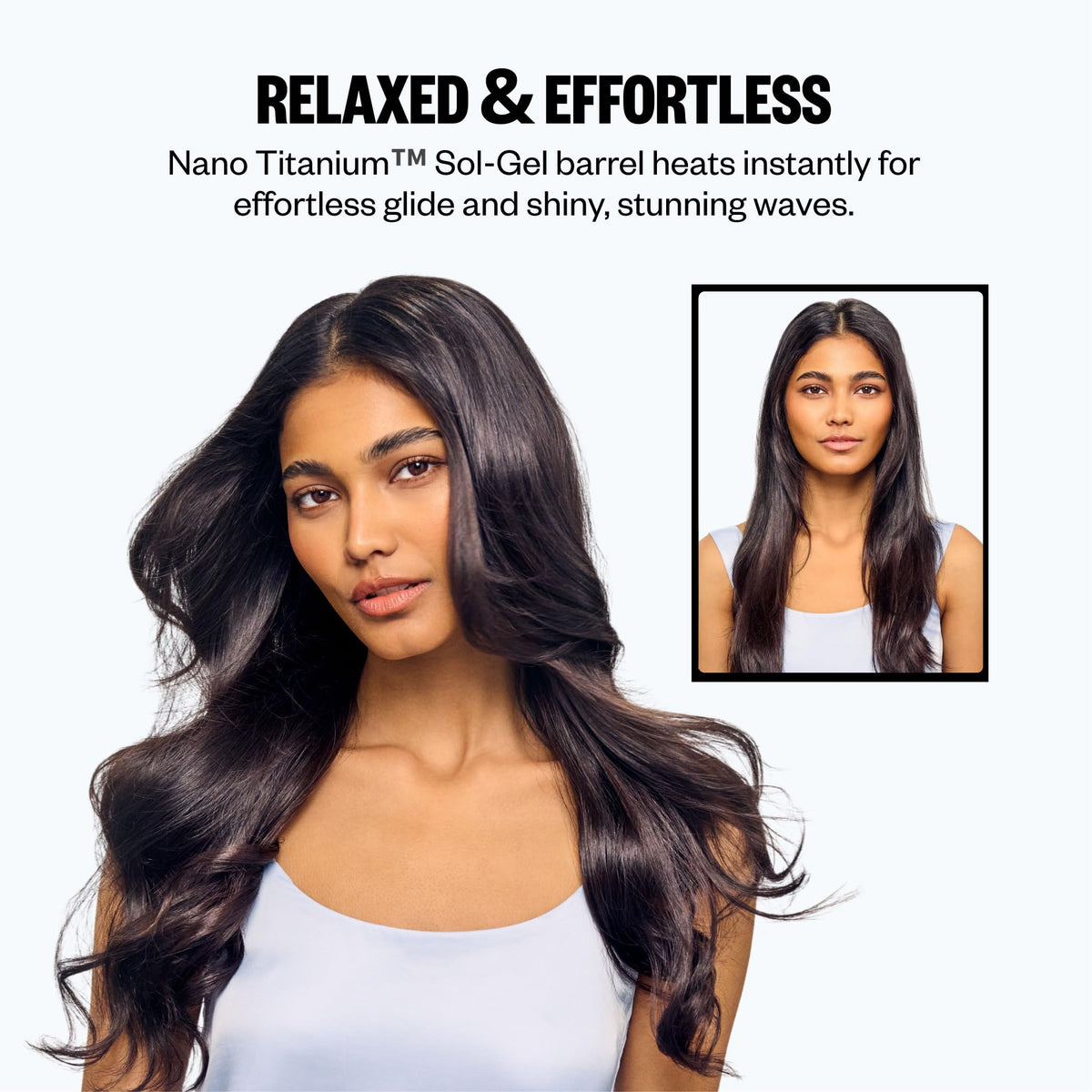 BaBylissPRO curling iron with adjustable heat settings