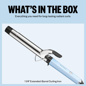 BaBylissPRO curling iron with digital temperature controls