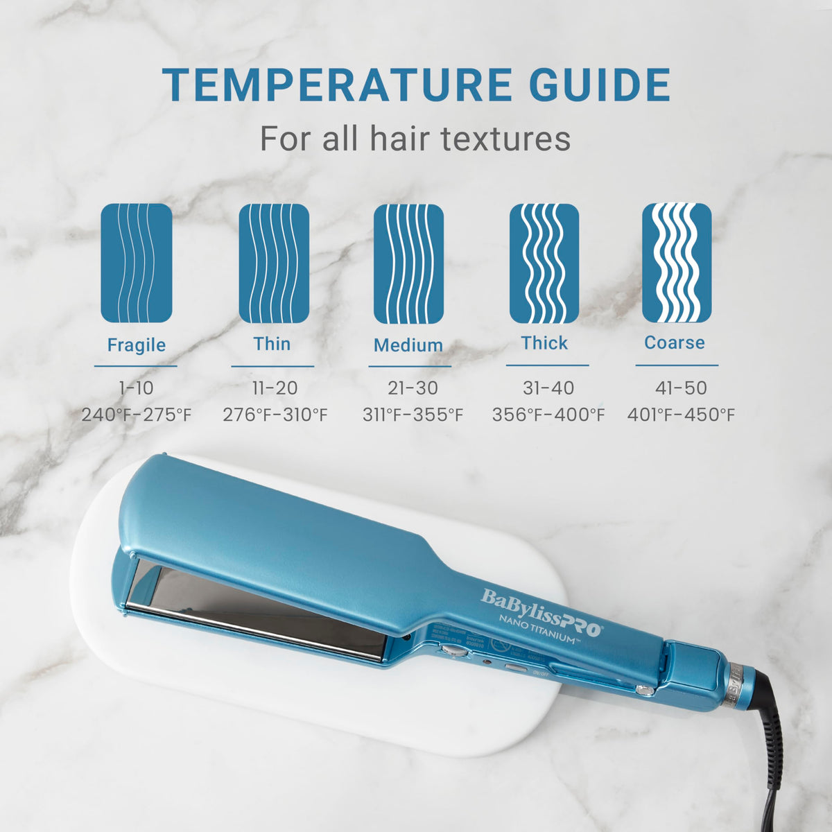 BaBylissPRO Flat Iron in a lifestyle setting