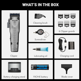 BaBylissPRO FXONE LO-PROFX Cordless Hair Clipper with interchangeable battery