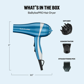 BaBylissPRO Hair Dryer packaging display