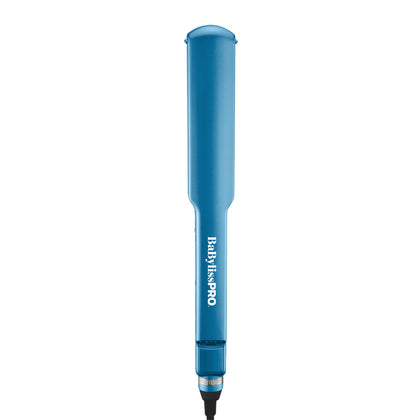 BaBylissPRO Hair Straightener Nano Titanium front view in blue