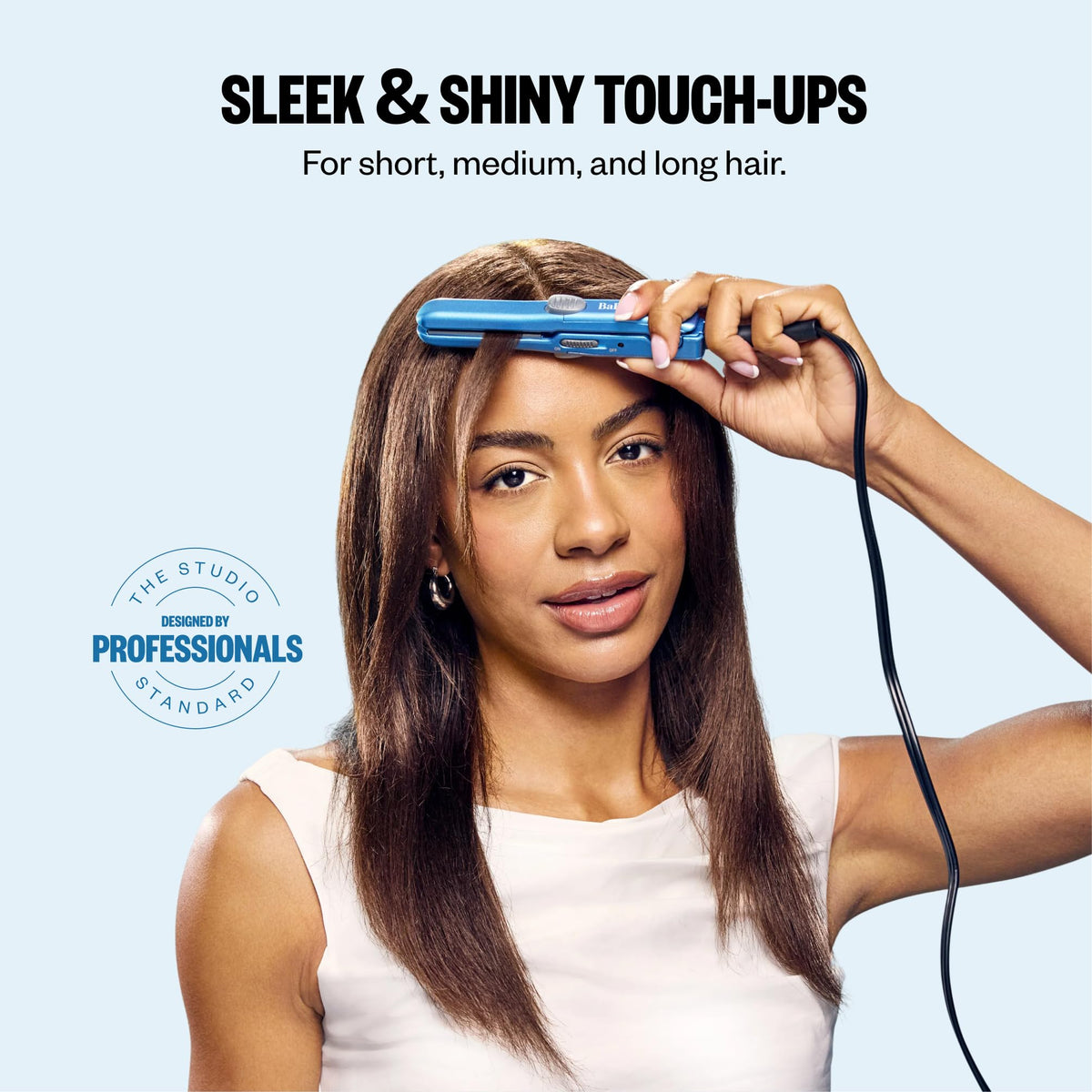 BaBylissPRO Mini Hair Straightener with thermal pouch