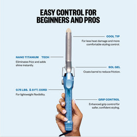 BaBylissPRO Nano Titanium Curling Iron 3/4" packaging