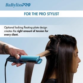 BaBylissPRO Nano Titanium Ionic Hair Straightener side view