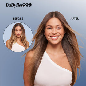 BaBylissPRO Nano Titanium Ultra-Thin Flat Iron with 5-inch plates