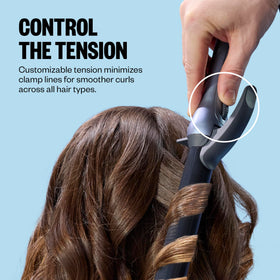 BaBylissPRO PrecisionGrip Curling Iron 1 1/4" extended-length barrel