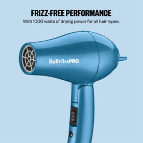BaBylissPRO The Traveler Folding Hair Dryer side view