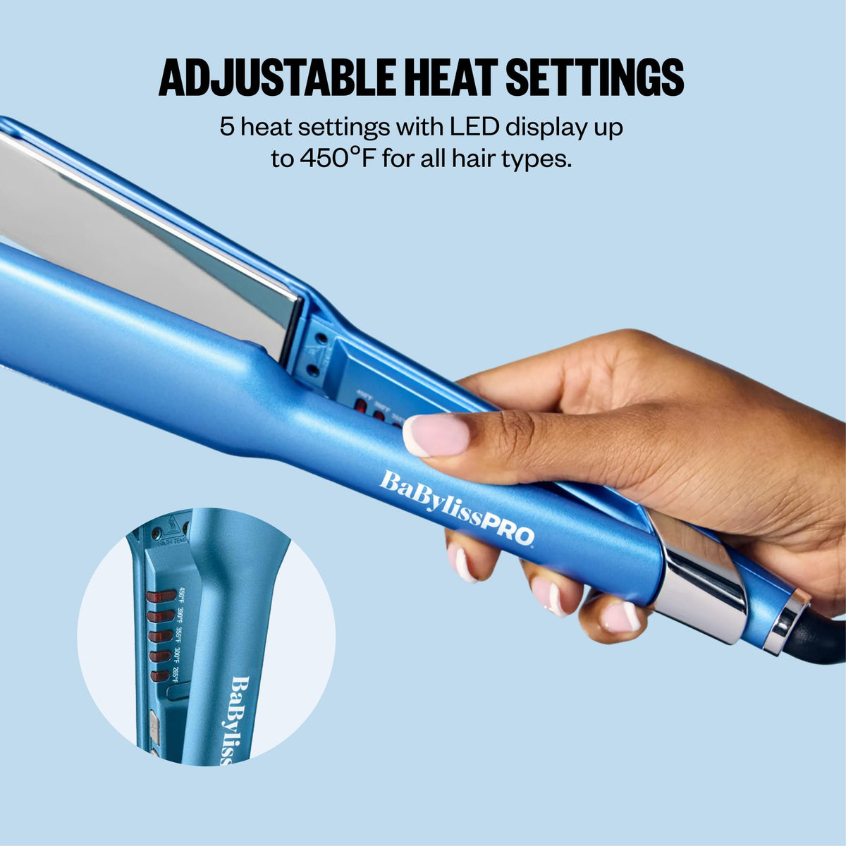 BaBylissPRO Ultra Sleek Flat Iron 1.5 inch in packaging