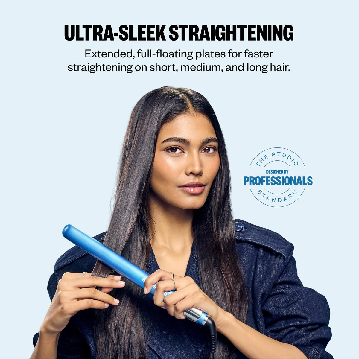 BaBylissPRO Ultra Sleek Flat Iron 1-inch side view
