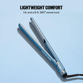 BaBylissPRO Ultra Thin Flat Iron close-up of titanium plates
