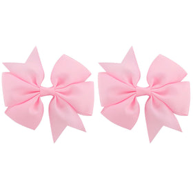 Babymatch Pinwheel Hair Bows 4 inch in a variety of colours
