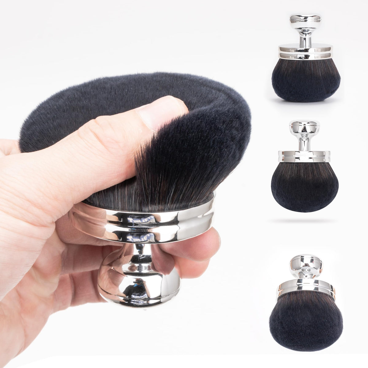 BABYSHEEP Extra Large Body Makeup Brush applied on skin