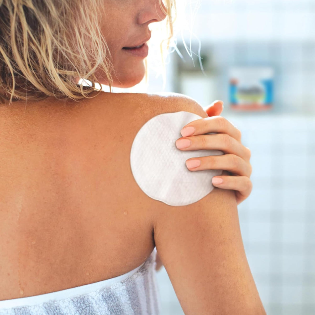 Back of Stridex XL Face & Body Pads packaging showing ingredients