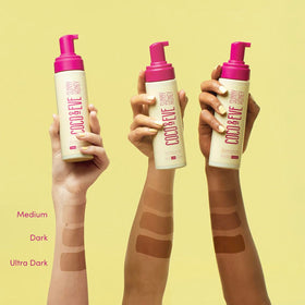 Back tan applicator for even coverage