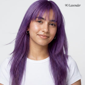 Back view of Adore Lavender Hair Dye bottle