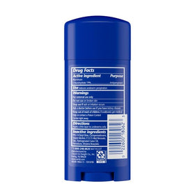 Back view of Arrid Antiperspirant Deodorant Unscented stick
