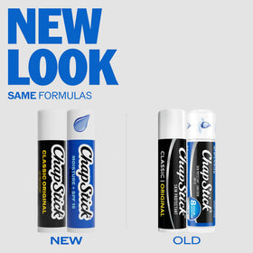 Back view of ChapStick Lip Balm Set packaging