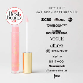 Back view of City Beauty City Lips Plumping Lip Gloss South Peach