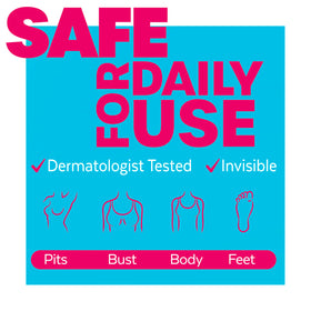 Back view of Degree Women Whole Body Deodorant Spray showing ingredient list