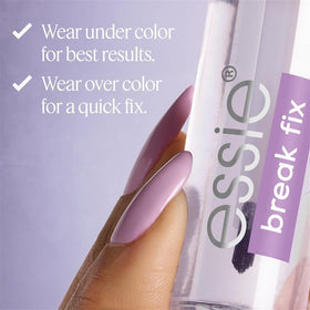 Back view of essie Break Fix Liquid Nail Patch packaging