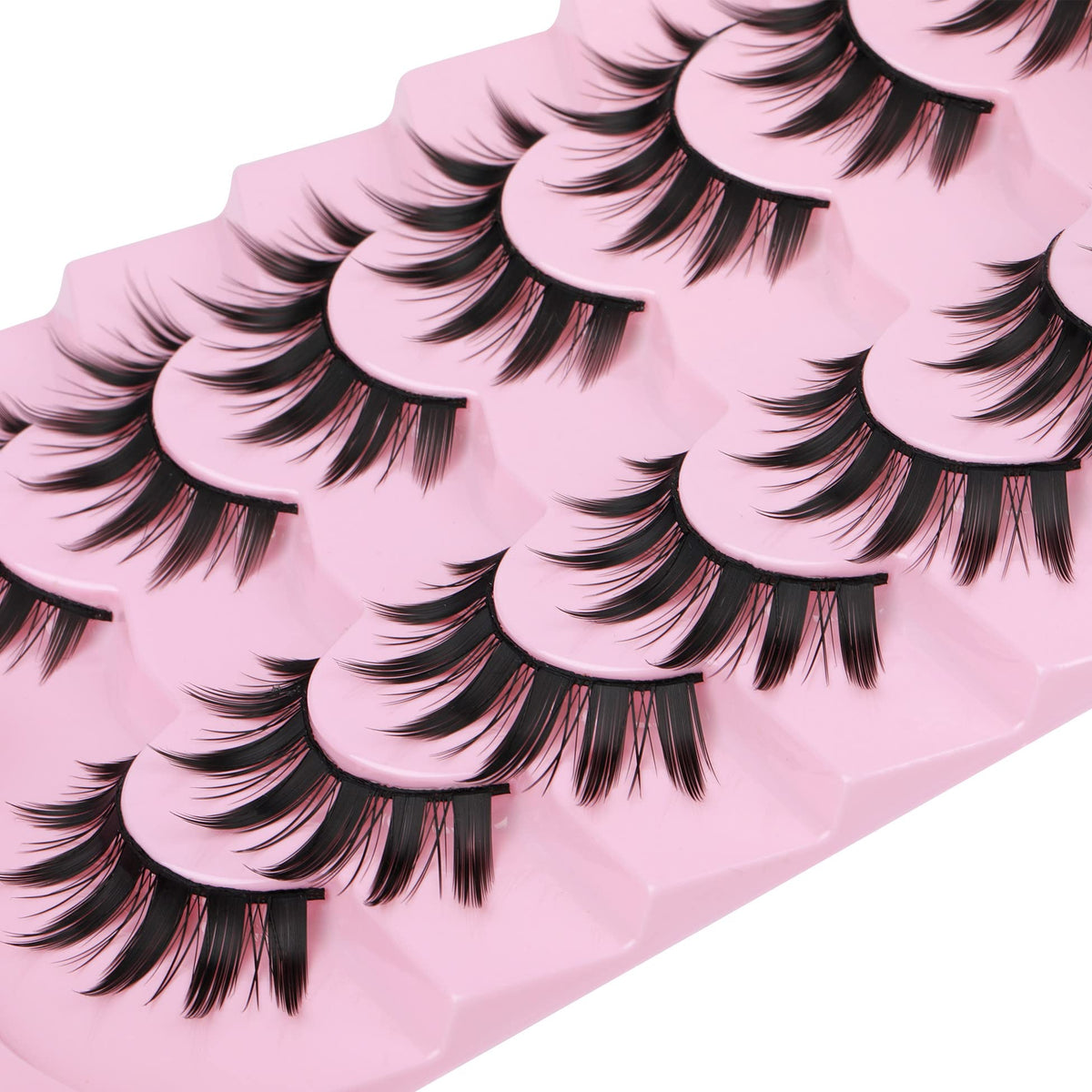 Back view of EYDEVRO false eyelashes packaging