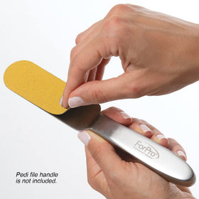 Back view of ForPro Pedi File Refill packaging