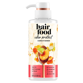 Back view of Hair Food Nectarine & Pear Color Protect Conditioner