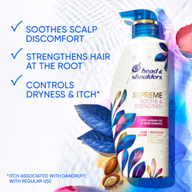 Back view of Head & Shoulders Anti-Dandruff Shampoo bottle