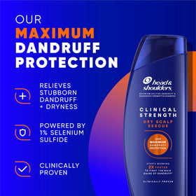 Back view of Head & Shoulders Anti-Dandruff Shampoo Twin Pack showing ingredients