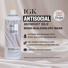 Back view of IGK Good Behavior Spirulina Spray packaging