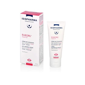 Back view of ISISPHARMA Ruboril Expert S Anti-Redness Cream packaging