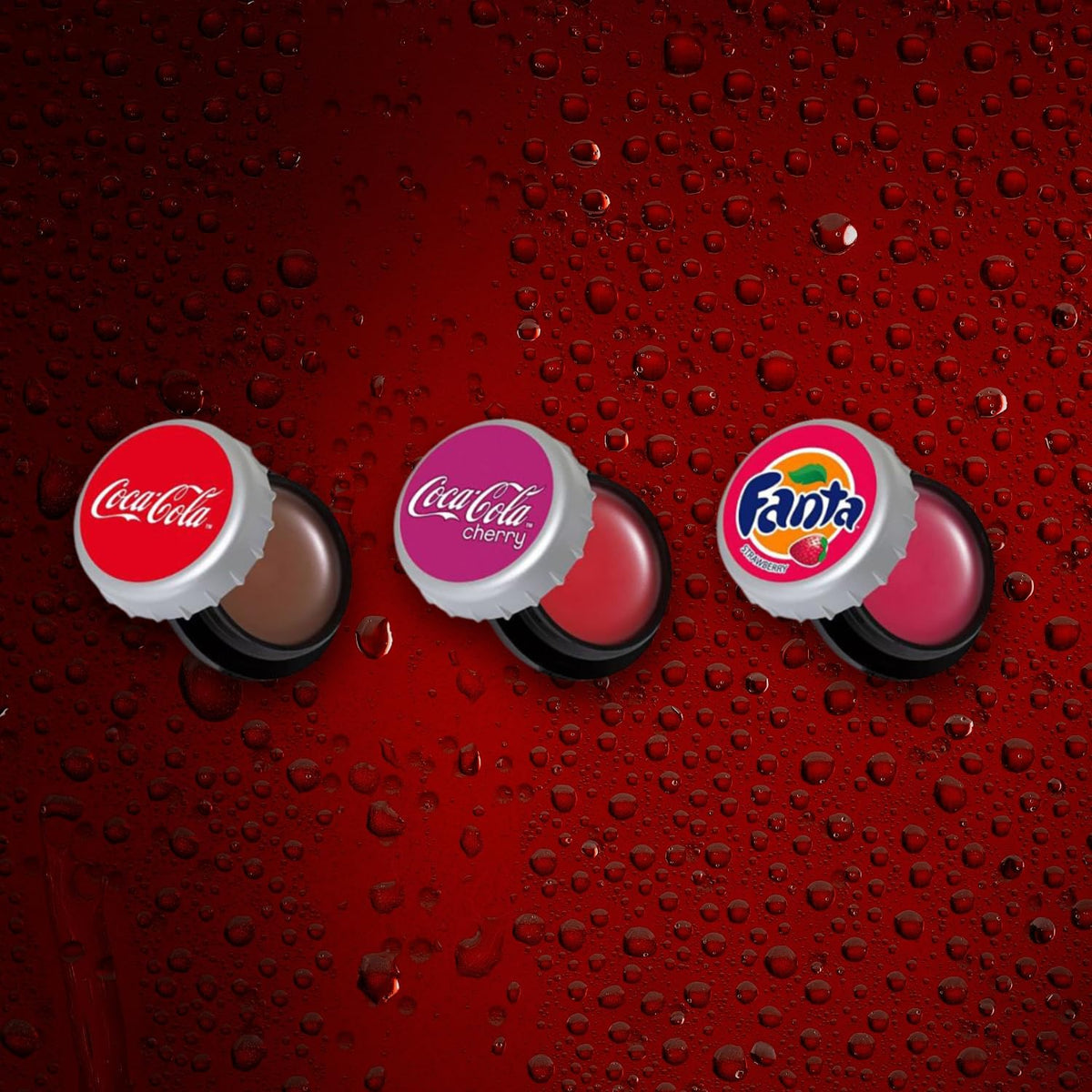 Back view of Lip Smacker Coca Cola lip balm packaging