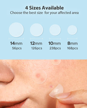 Back view of LitBear Acne Pimple Patches packaging