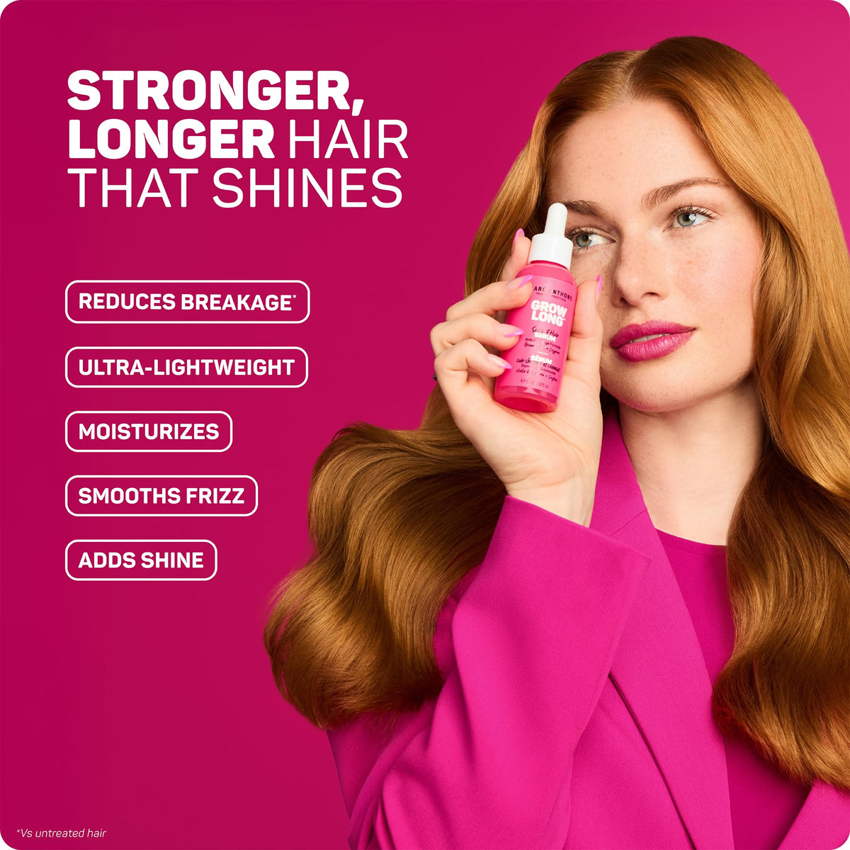 Back view of Marc Anthony Grow Long Scalp & Hair Serum packaging
