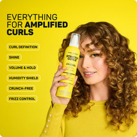 Back view of Marc Anthony Strictly Curls Defining Curl Styling Mousse 340g