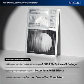 Back view of MEDIHEAL Collagen Spicule Hydrogel Mask Set
