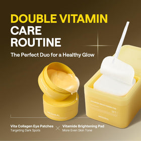 Back view of MEDIHEAL Under Eye Patches packaging