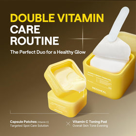 Back view of MEDIHEAL Vitamin C Collagen Eye Patches packaging
