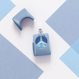 Back view of Mercedes Benz Man Fresh Eau de Toilette bottle