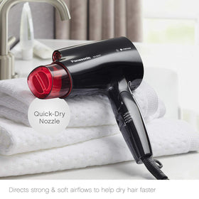 Back view of Panasonic nanoe Compact Hair Dryer