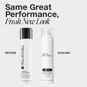 Back view of Paul Mitchell Super Clean Extra Hairspray 9.5 oz