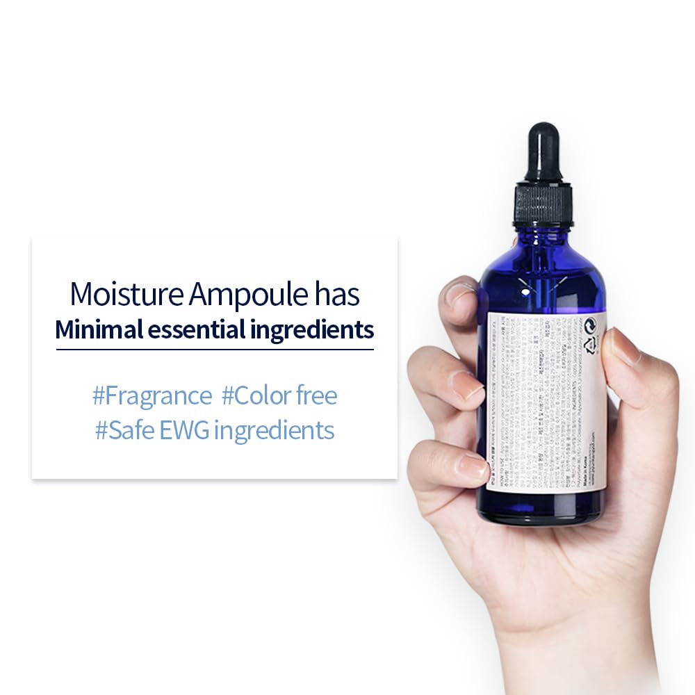 Back view of Pyunkang Yul Moisture Ampoule bottle