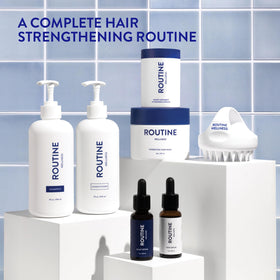Back view of Routine Wellness Anti-Thinning Deep Conditioner packaging