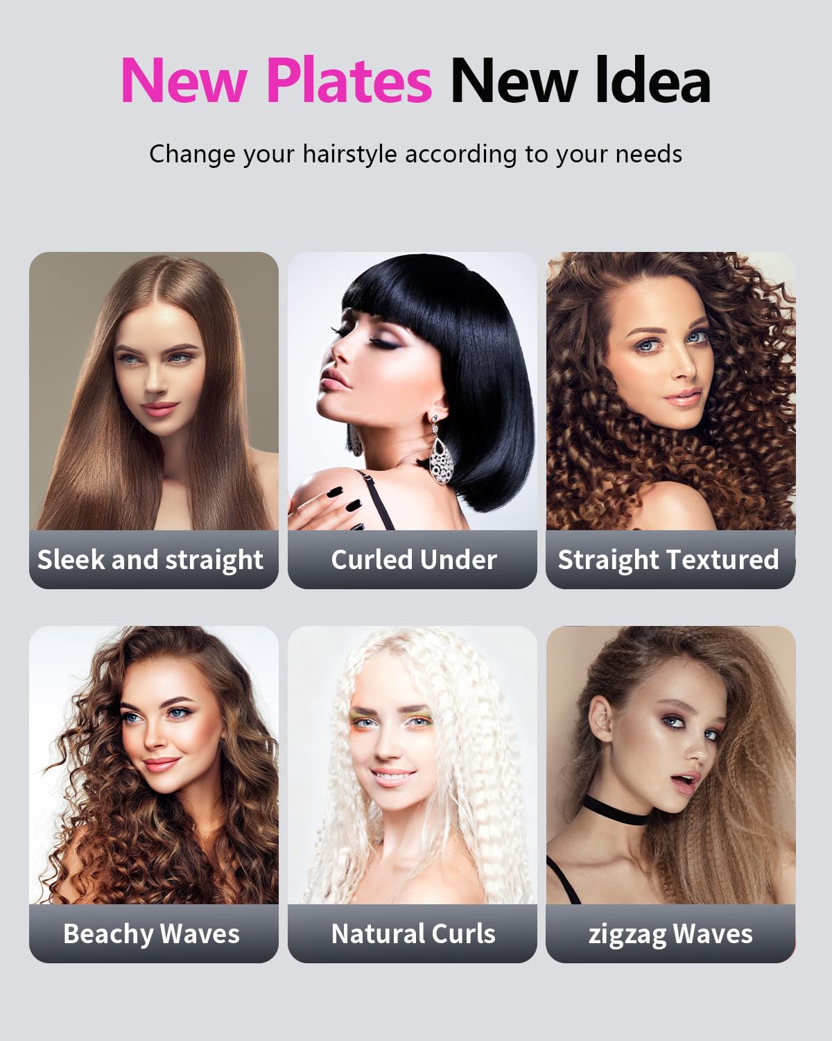 Back view of YGOVVK Hair Crimper Waver showing design