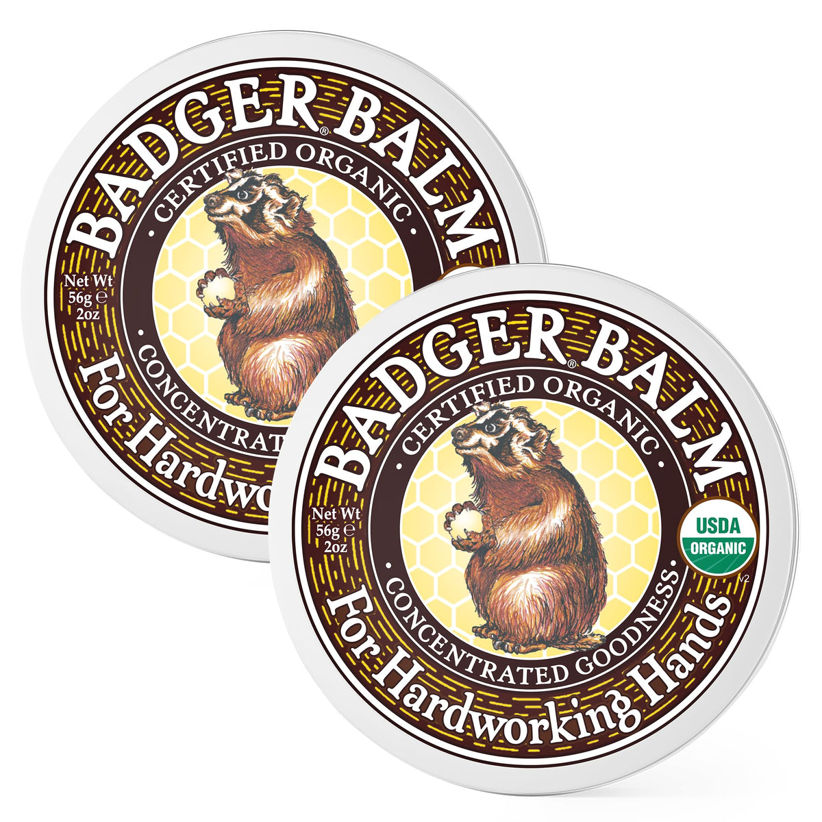 Badger Healing Balm 2 oz tin front view