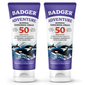 Badger Reef Safe Mineral Sunscreen SPF 50 front view
