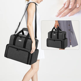 BAFASO Nail Polish Organizer dimensions and features close-up