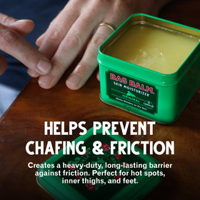 Bag Balm Original Skin Moisturizer on cracked heels