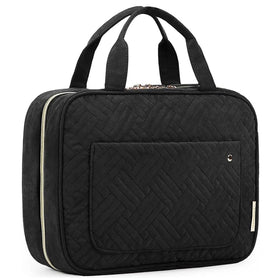 BAGSMART Large Toiletry Bag front view with hanging hook